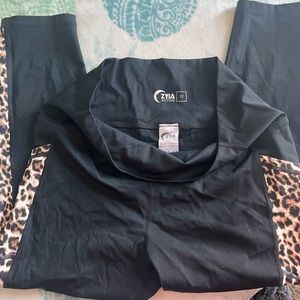 Leopard leggings. Worn a few times.